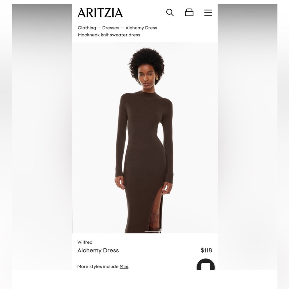Wilfred alchemy dress size XS